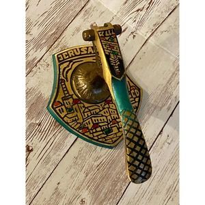 Brass Jerusalem Vintage Nutcracker